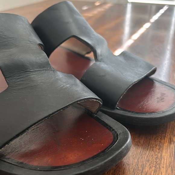 BALLY PAGANI SLIDE SANDALS. - Picture 10 of 12